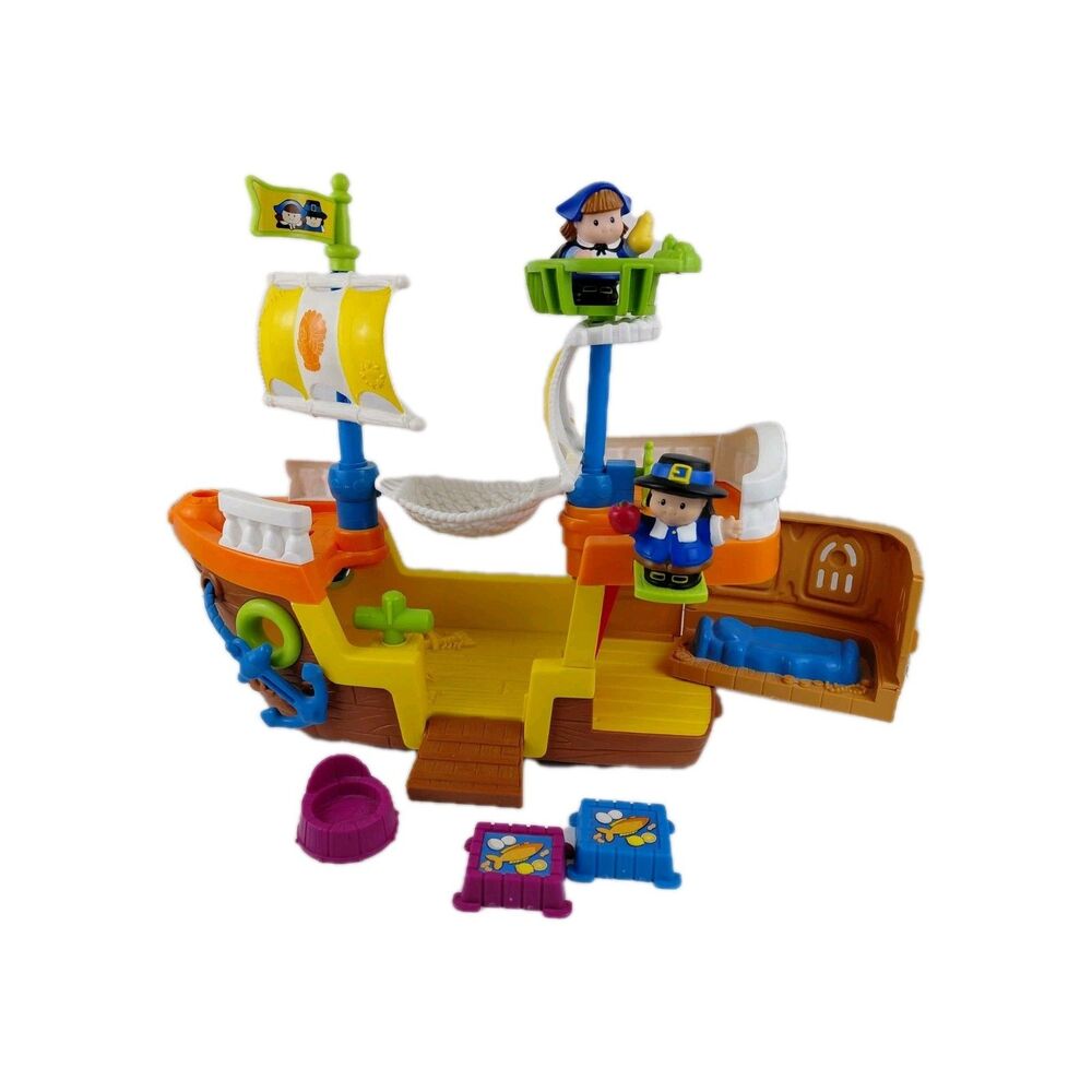 Fisher Price Little People Thanksgiving Mayflower Play Set Working